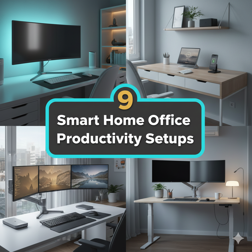 9 Smart Home Office Productivity Setups That Amplify Remote Focus