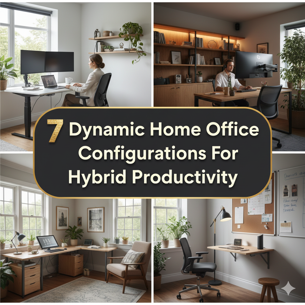 7 Dynamic Home Office Configurations For Hybrid Productivity